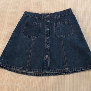 Jean skirt